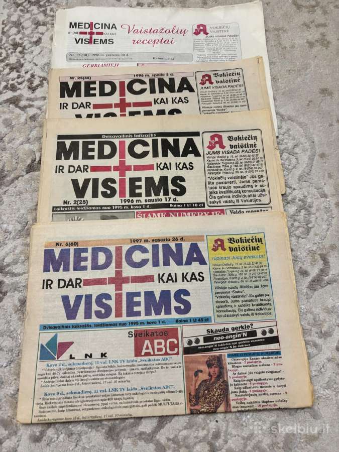 Parduodami laikraščiai sveikatos, buities ir kt - nuotraukos Nr. 29