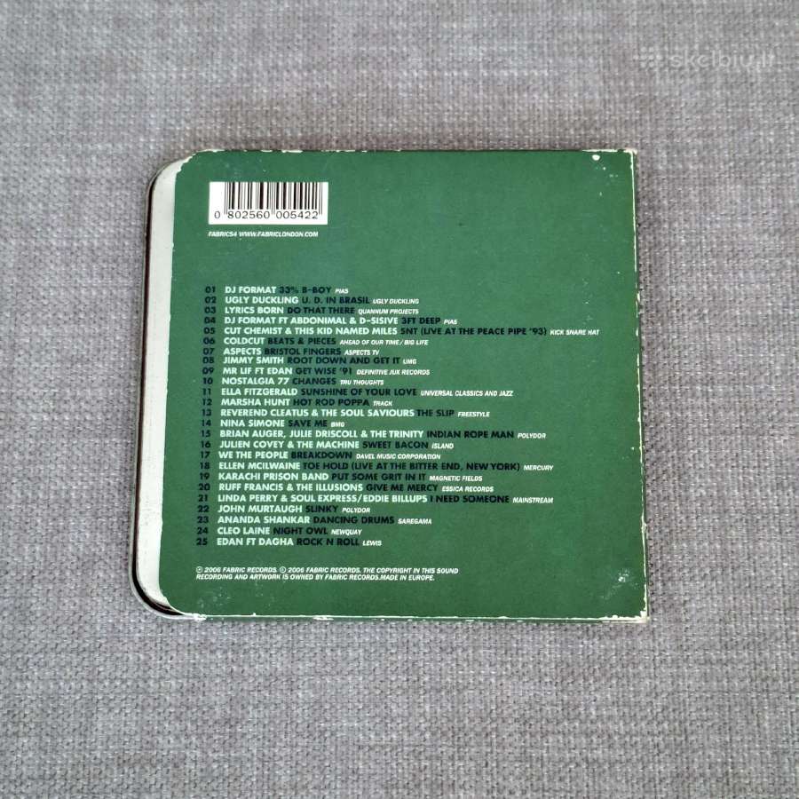 Dj Format - Fabriclive 27 (CD, albumas) - nuotraukos Nr. 2