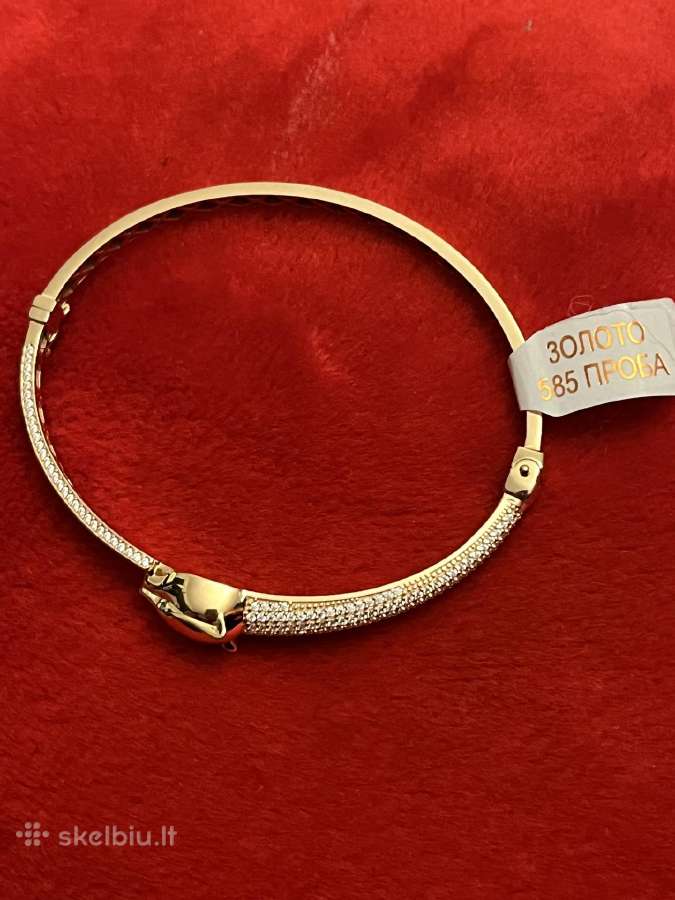 Išskirtinė auksinė cartier apyrankė-lankas - nuotraukos Nr. 22