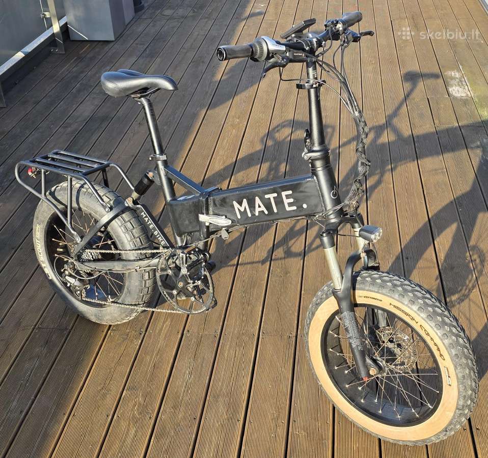 Išskirtinis dviratis Mate X su Tesla baterijomis - nuotraukos Nr. 7
