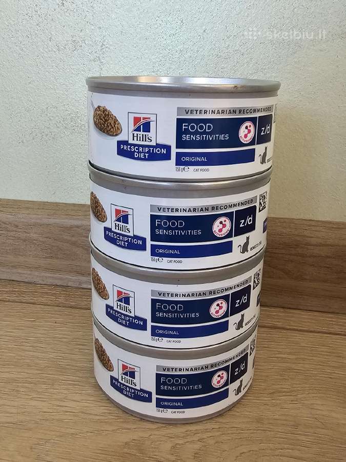 Hill's Prescription Diet z/d konservai katėms