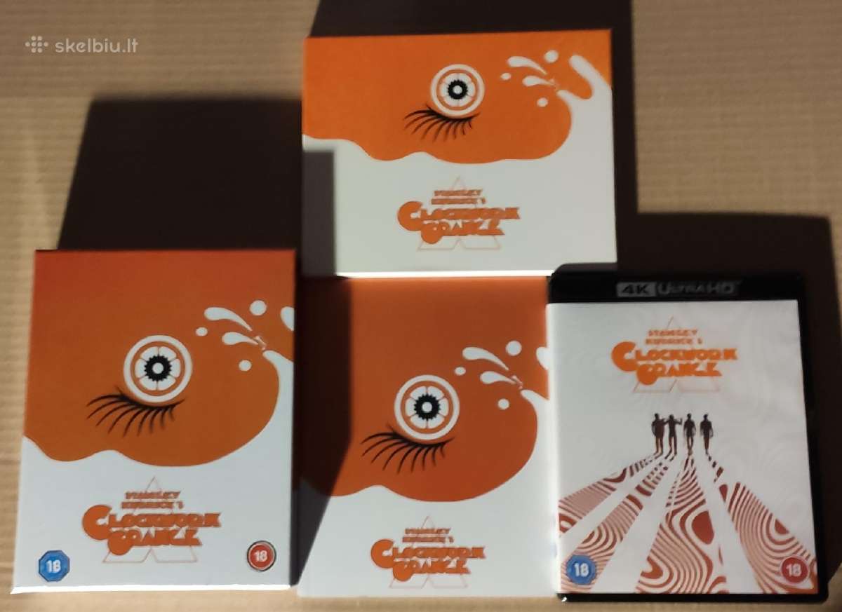 Clockwork Orange 4k Uhd Bluray diskas - nuotraukos Nr. 3