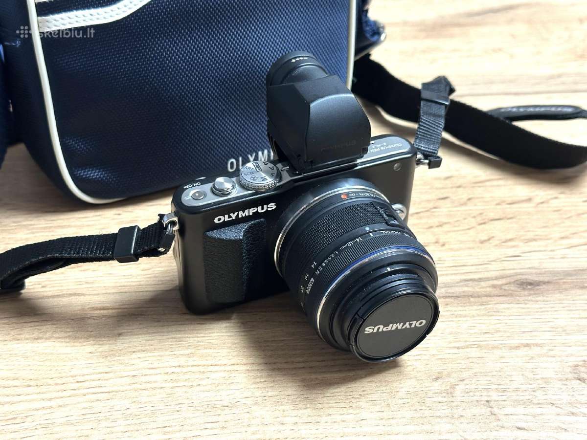 Olympus Pen Lite E-pl3 komplektas su Vf-2
