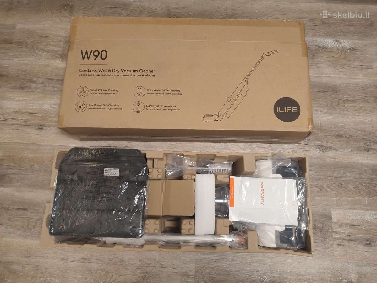 Ilife W90 dulkių siurblys šluota mažai naudotas - nuotraukos Nr. 3