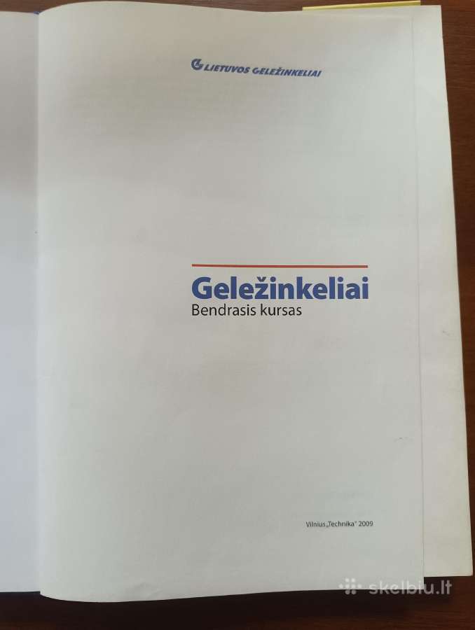 Geležinkeliai. Bendrasis kursas - nuotraukos Nr. 2