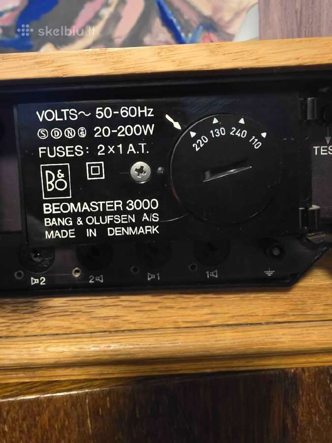Bang&olufsen Beomaster 3000-2,ir B&o Beovox S30 - nuotraukos Nr. 7