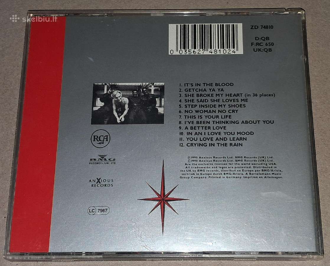 Londonbeat – In The Blood (Audio CD) - nuotraukos Nr. 2