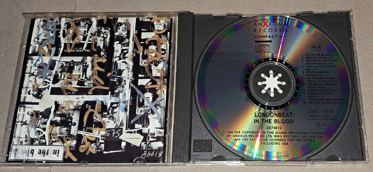 Londonbeat – In The Blood (Audio CD) - nuotraukos Nr. 3