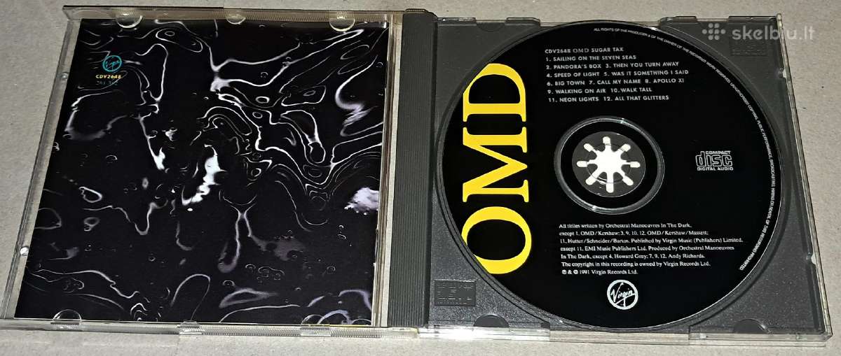Omd – Sugar Tax (Audio CD) - nuotraukos Nr. 3