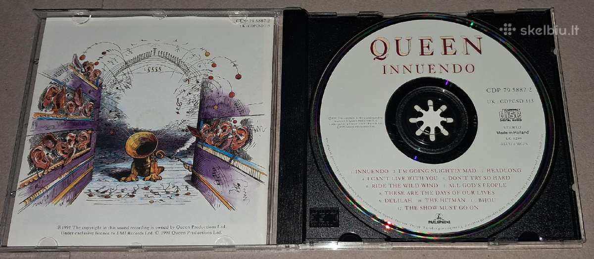 Queen – Innuendo (Audio CD) - nuotraukos Nr. 3