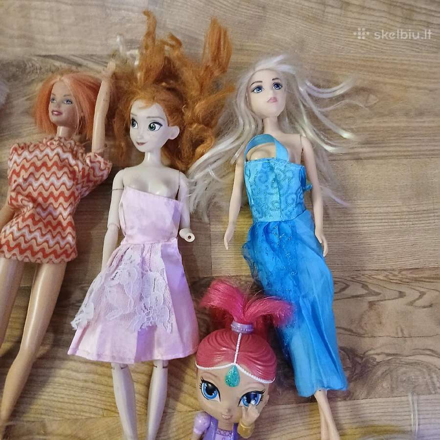 11vnt įvairių barbiu - nuotraukos Nr. 3