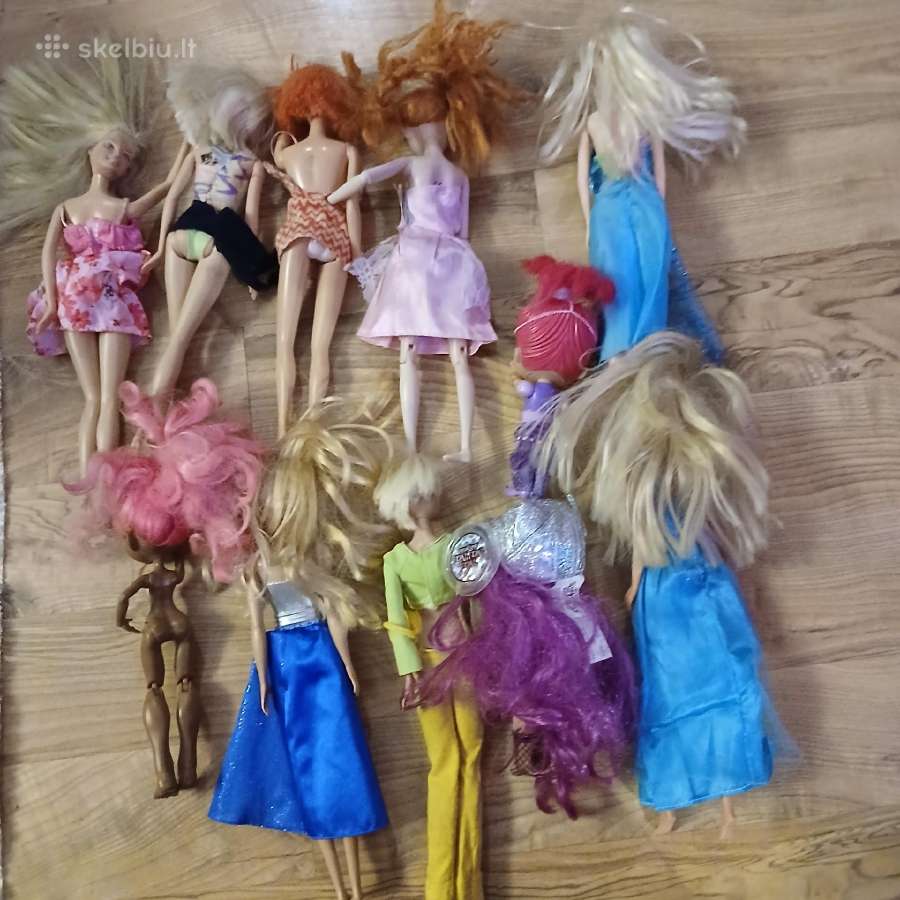 11vnt įvairių barbiu - nuotraukos Nr. 7
