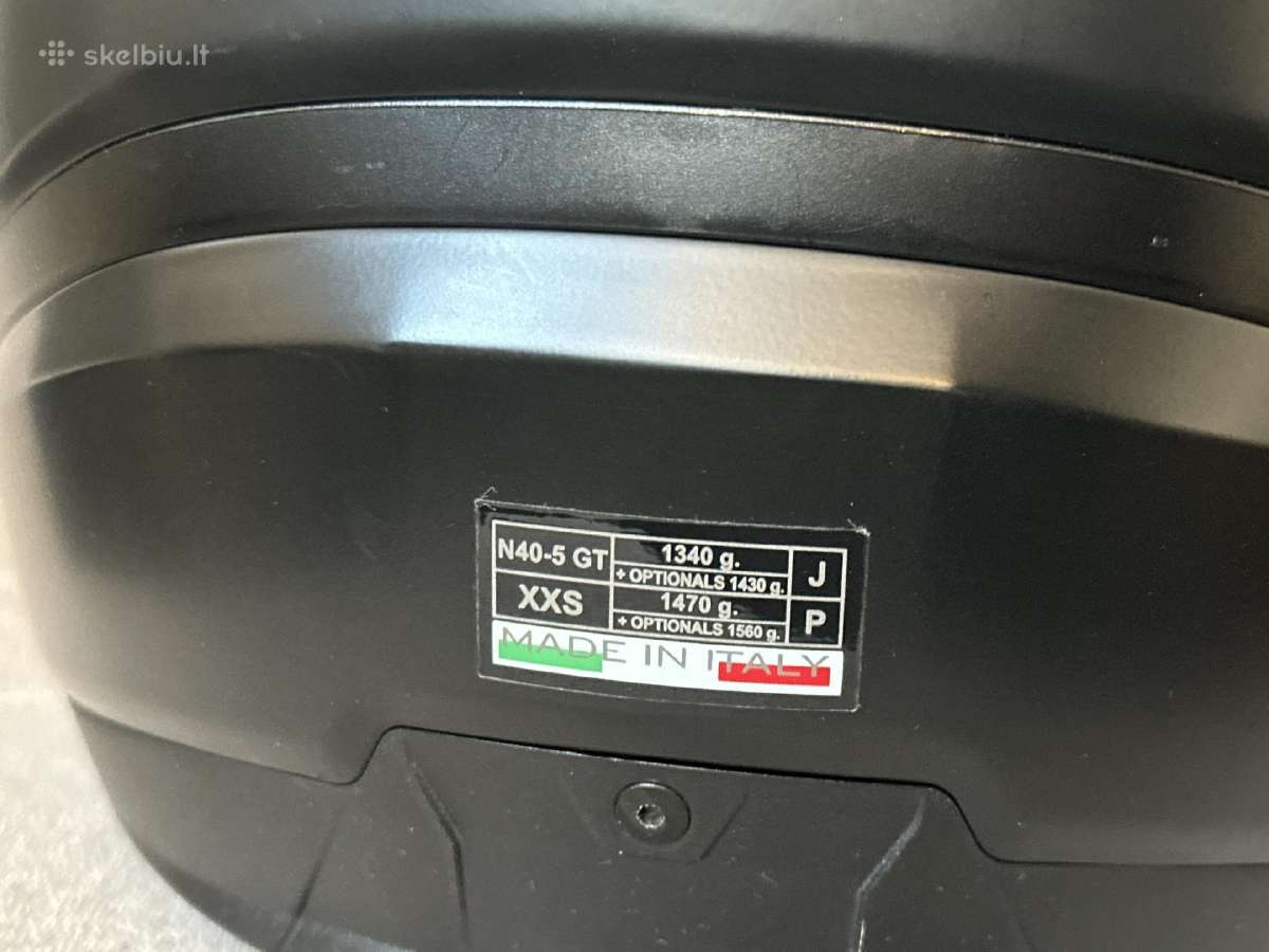 Šalmas Nolan N40-5 GT XXS Modulinis moto 80€ - nuotraukos Nr. 10