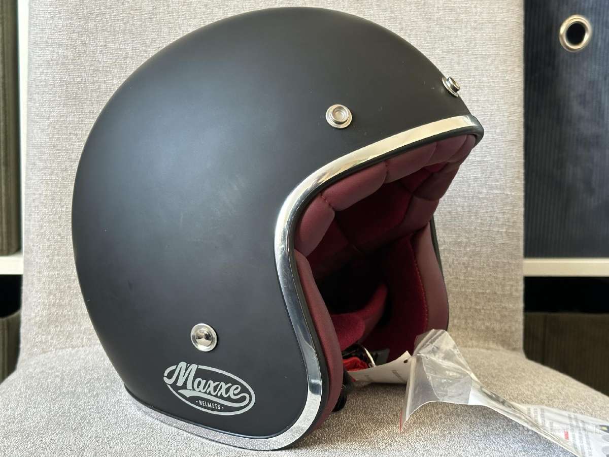 Motociklo šalmas Maxxe L dydis matinis juodas 50€ - nuotraukos Nr. 2
