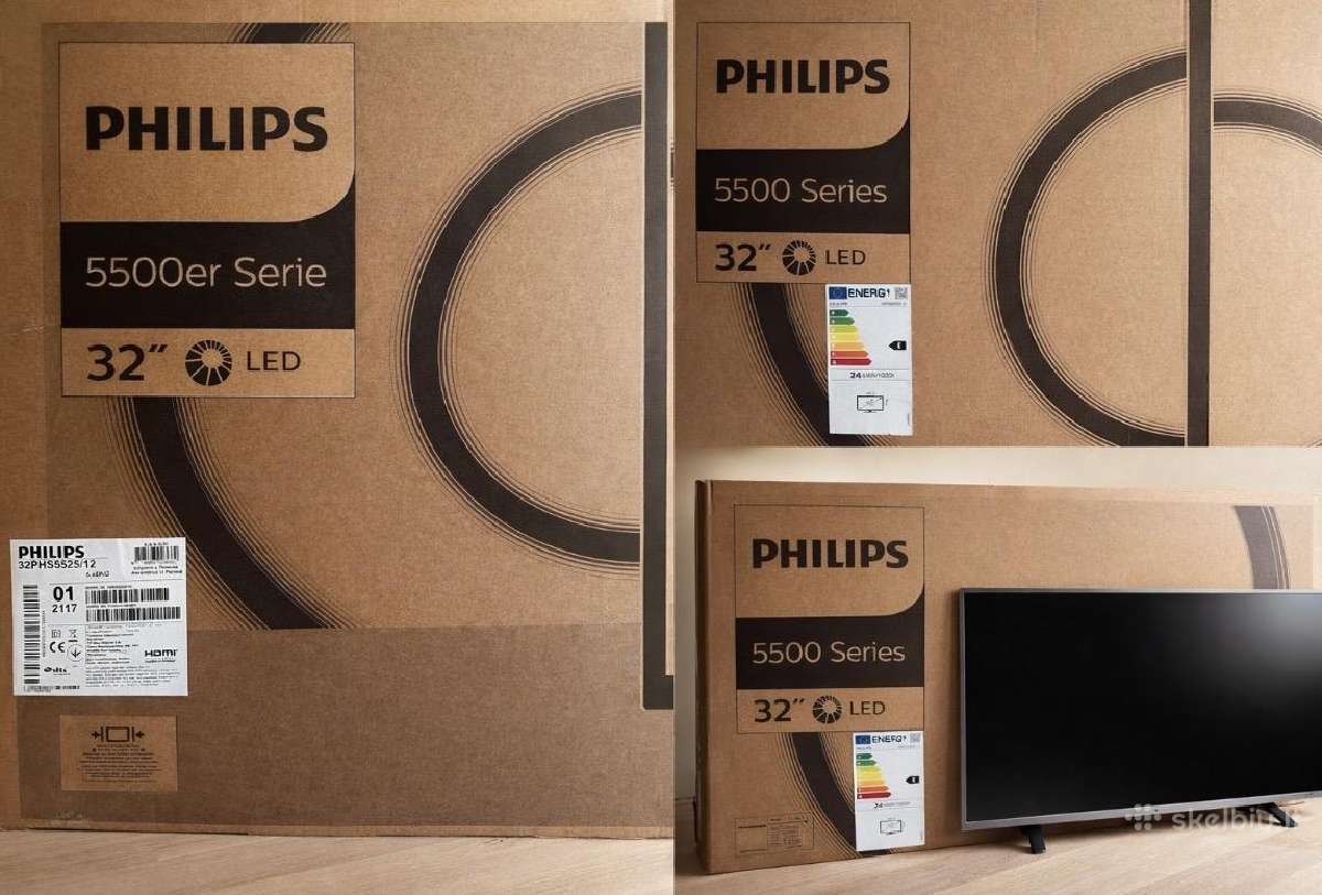 Philips 32 LED televizorius 5500 serija – labai g