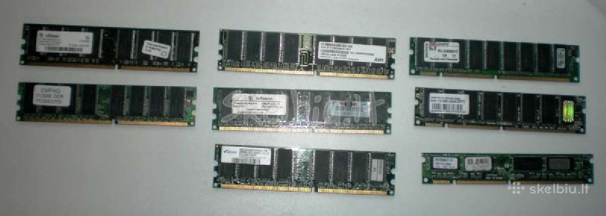 Sdr/ddr1/ddr2/ddr3 ramai 1gb/2gb/4gb/8gb - nuotraukos Nr. 4