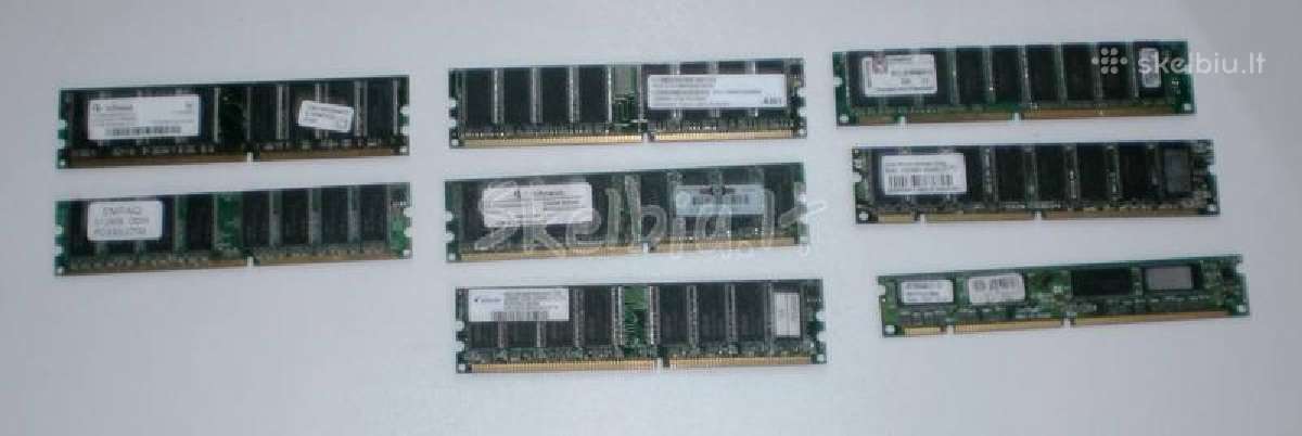 Sdr/ddr1/ddr2/ddr3 ramai 1gb/2gb/4gb/8gb - nuotraukos Nr. 5