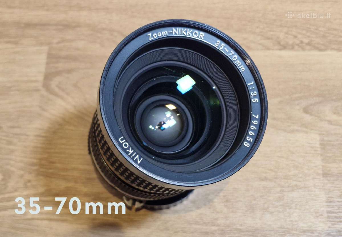 Zoom Nikkor, 35-70mm F3.5, Ai Nikon - nuotraukos Nr. 2