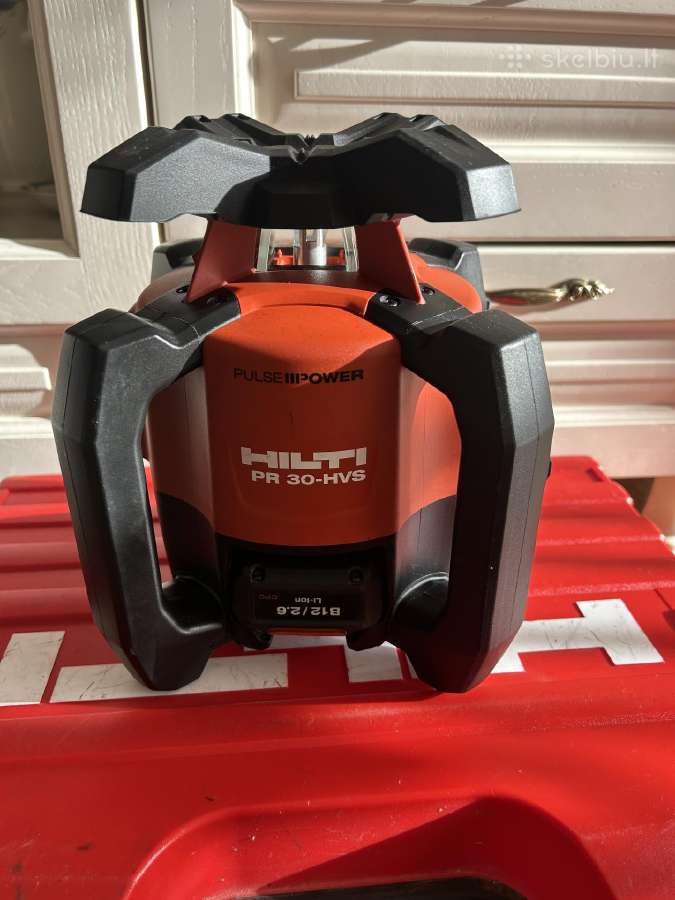 Hilti Pr30-hvs rotacinis lazeris nivelyras