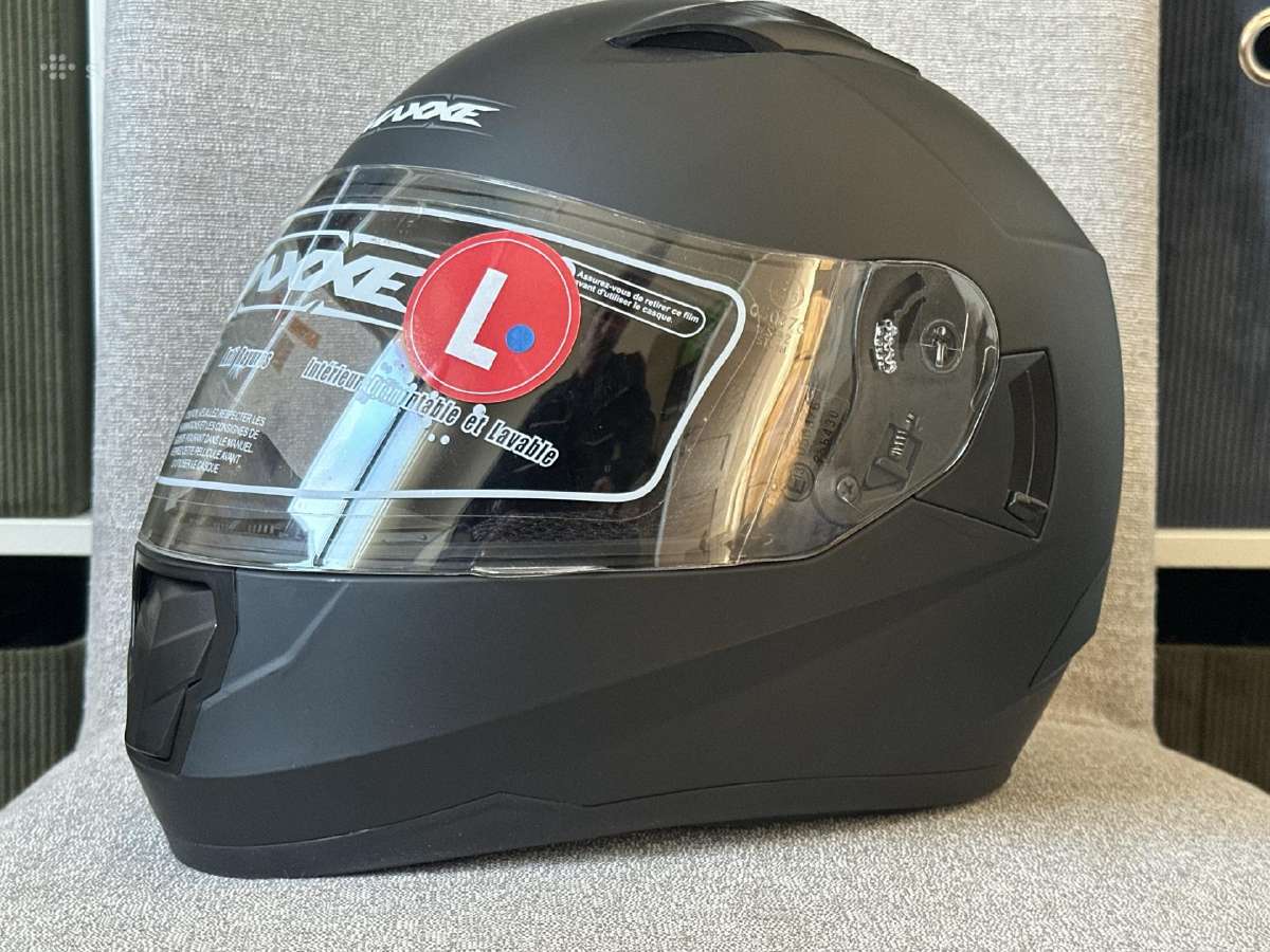 Motociklo šalmas Maxxe dydis L juodas – 85€ - nuotraukos Nr. 3