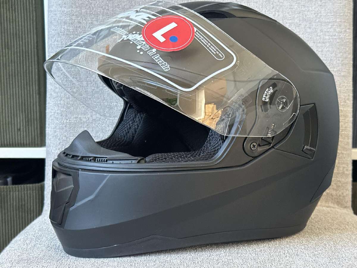 Motociklo šalmas Maxxe dydis L juodas – 85€ - nuotraukos Nr. 4