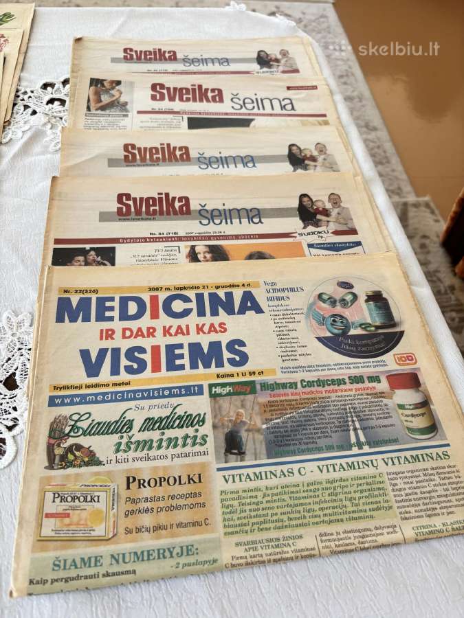 Parduodami laikraščiai ir žurnalai - nuotraukos Nr. 16