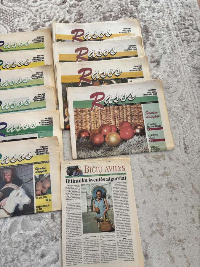 Parduodami laikraščiai ir žurnalai - nuotraukos Nr. 22