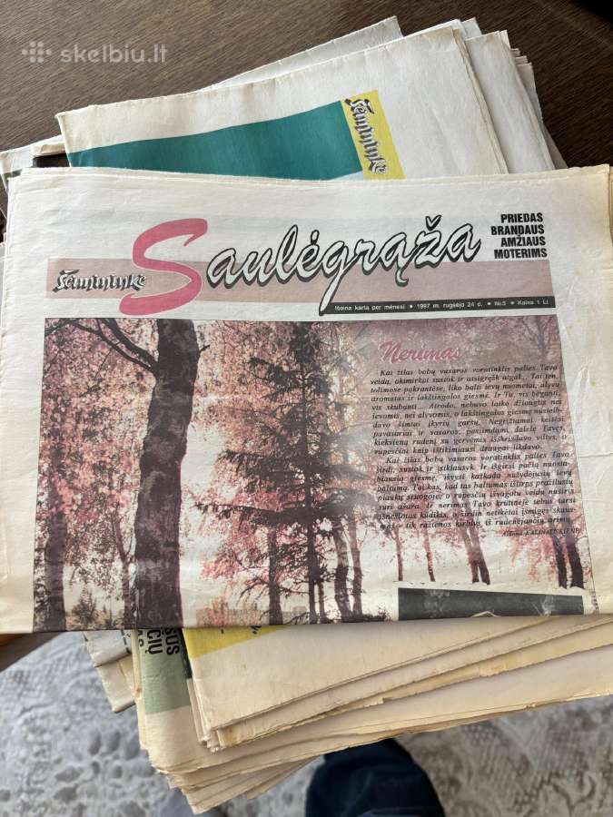 Parduodami laikraščiai ir žurnalai - nuotraukos Nr. 23