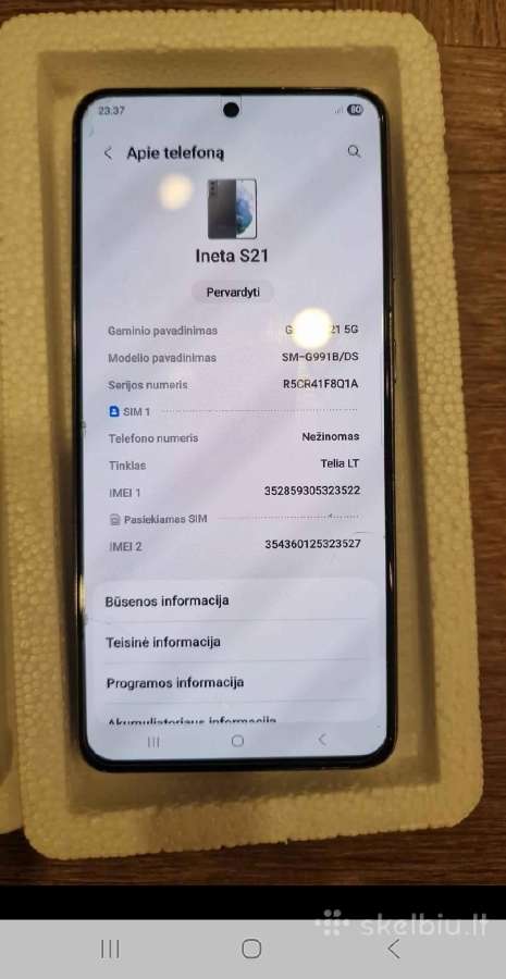 Samsung S21 - nuotraukos Nr. 3