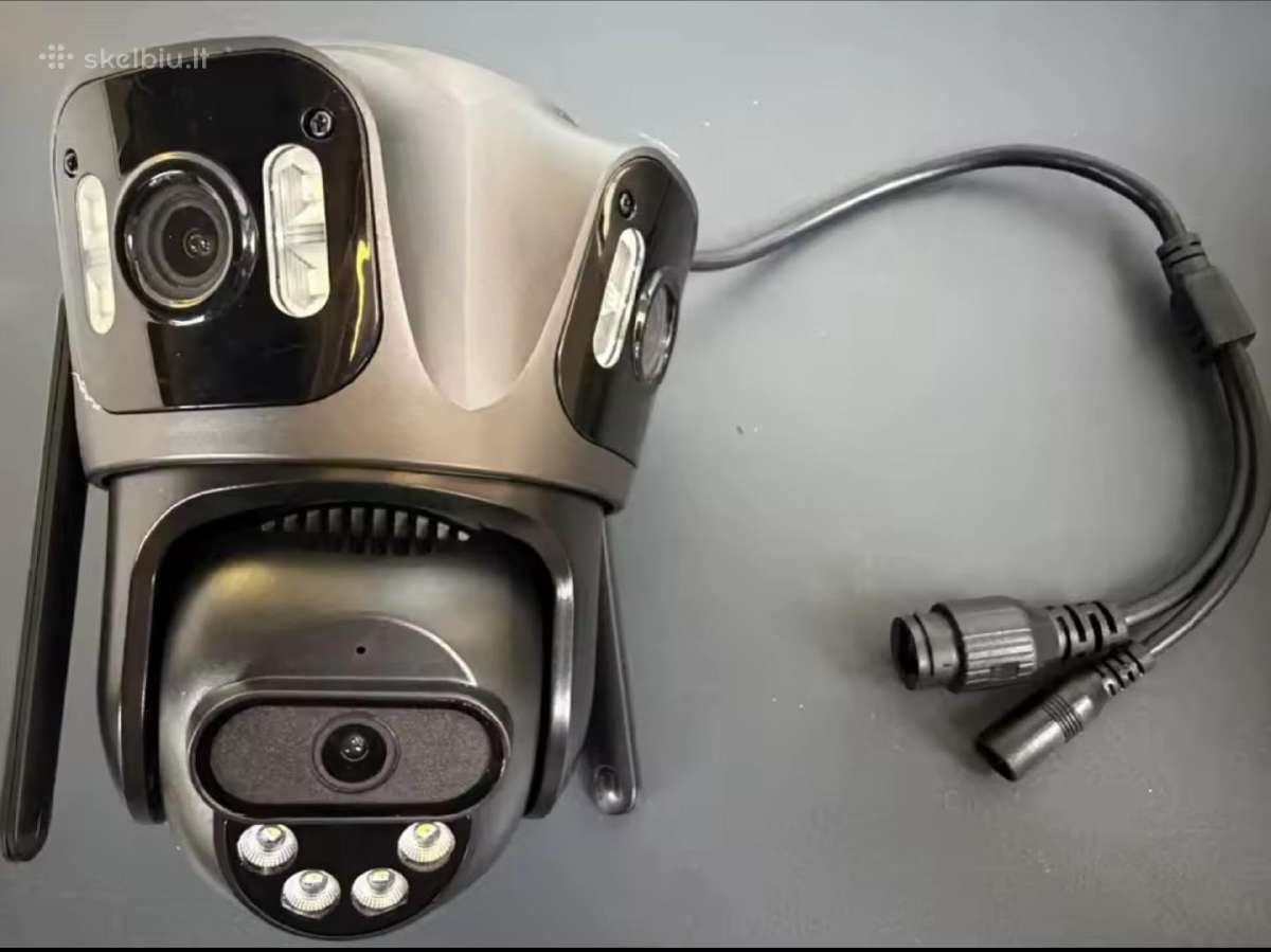 WiFi kamera,4k.full HD 15mp. ptz lauko kupoline