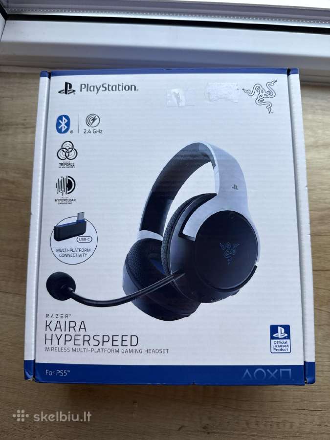 Žaidimų ausinės Kaira Hyperspeed Wireless