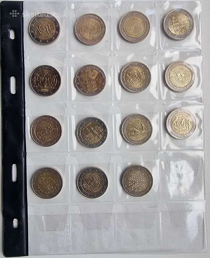 Lietuvos proginės 2 € monetos iš apyvartos