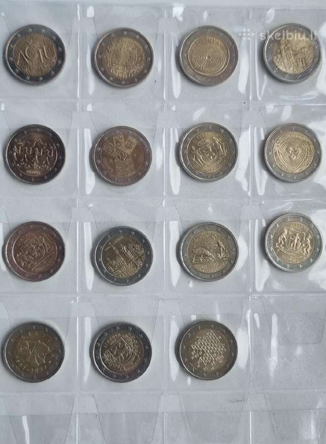 Lietuvos proginės 2 € monetos iš apyvartos - nuotraukos Nr. 2