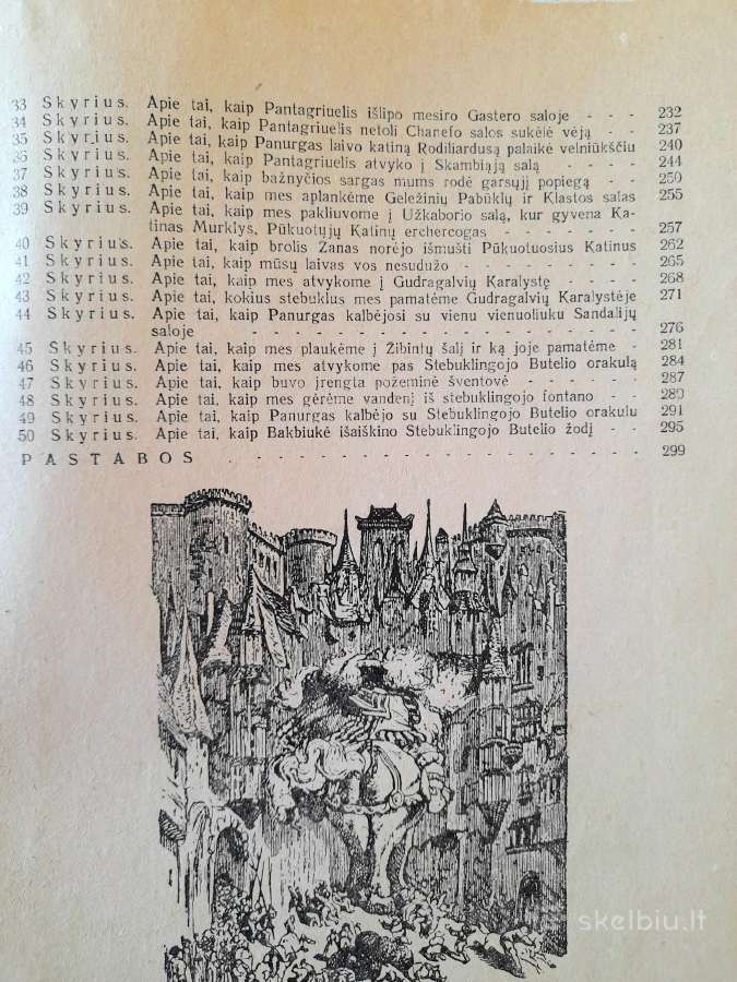 F Rable "Gargantiua ir Pantagriuelis" 1947m. - nuotraukos Nr. 10