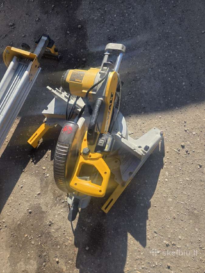 Dewalt skerisnio išilginio pjovimo staklės D27107 - nuotraukos Nr. 2