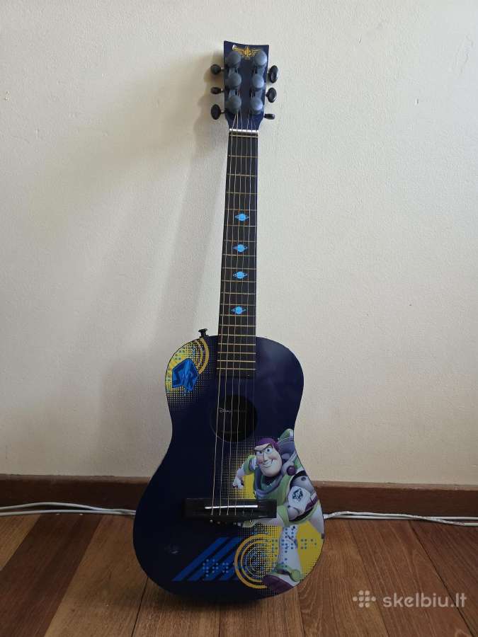 Vaikiška gitara su dėklu