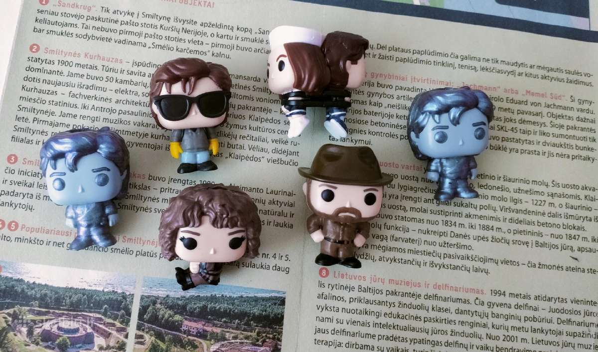 Stranger things toys from kinder