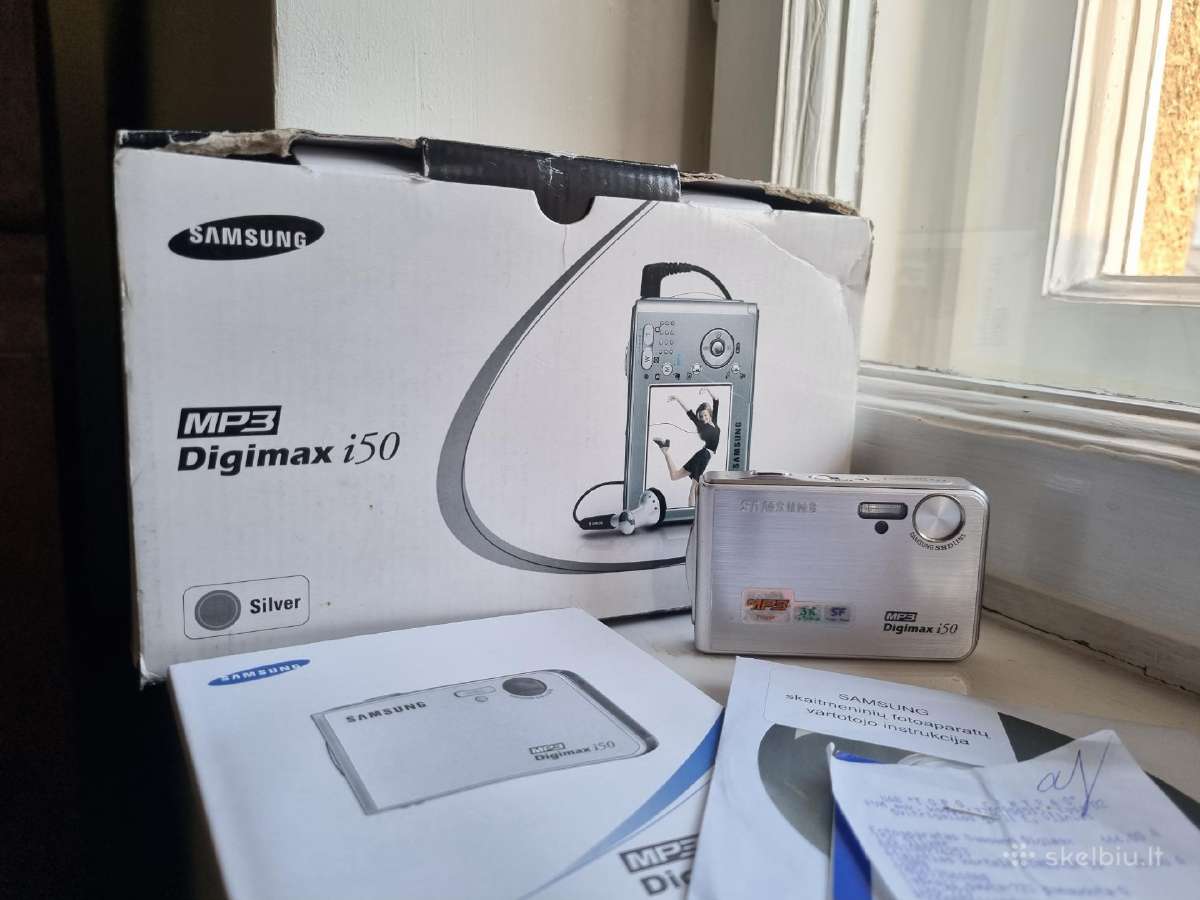 Samsung digimax i50 digicam fotoaparatas