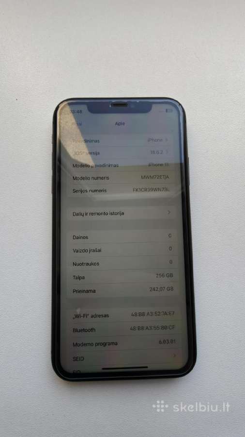 iPhone 11 256gb - nuotraukos Nr. 6