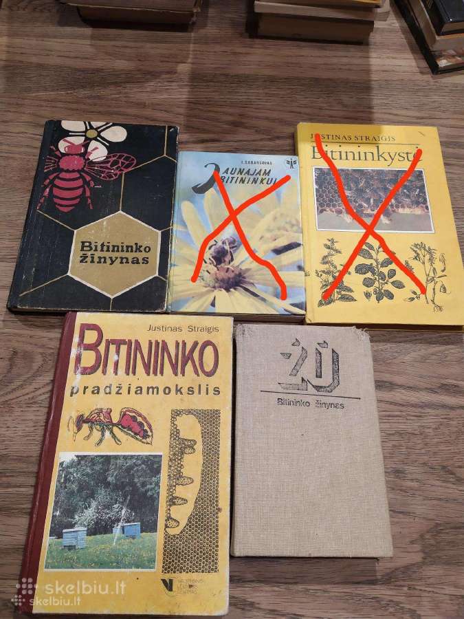 Knygos bitininkystės apie bites