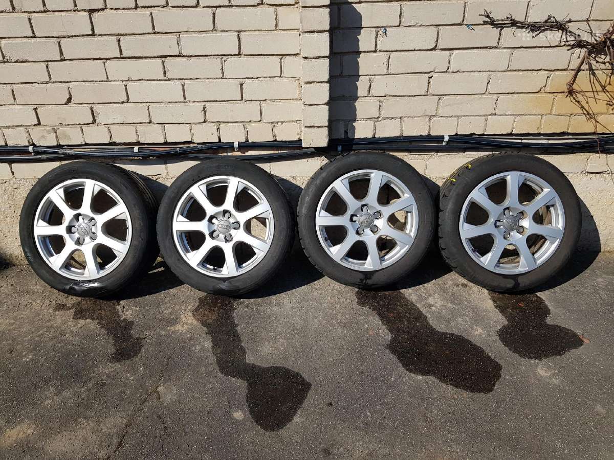 Audi originalūs ratlankiai R17,atsarginis ratas