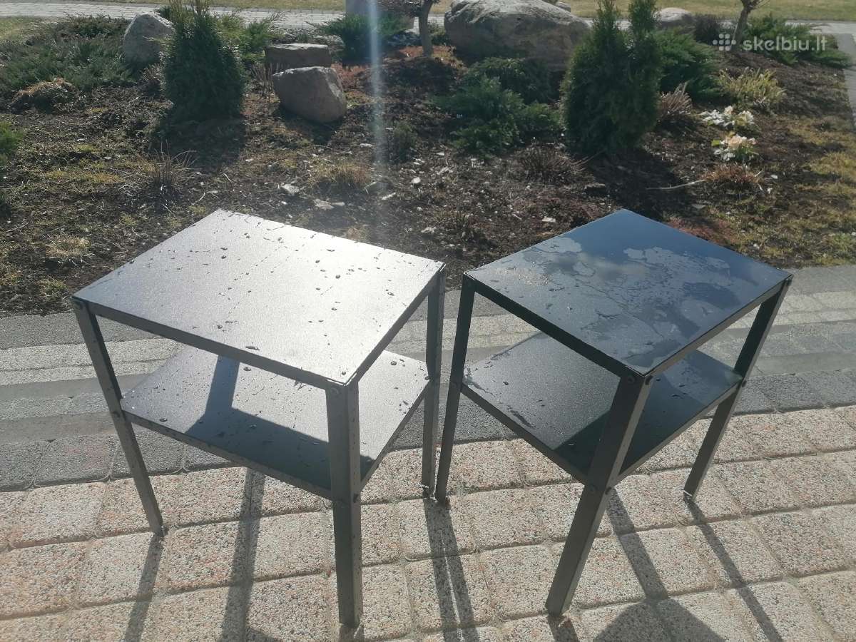 Metalinis kavos staliukas mini - nuotraukos Nr. 2