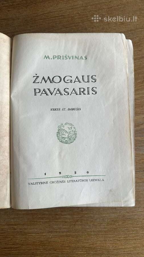 Žmogaus pavasaris 1950 m. - nuotraukos Nr. 2