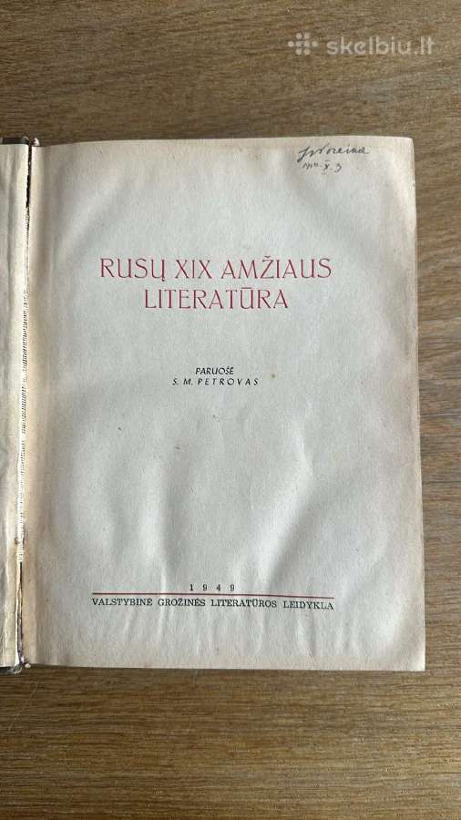 Rusų XIX amžiaus literatūra - nuotraukos Nr. 2