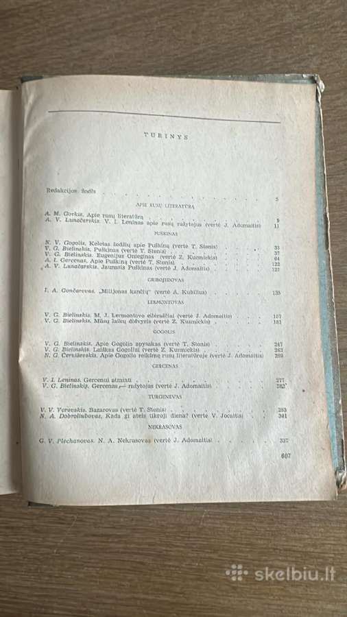 Rusų XIX amžiaus literatūra - nuotraukos Nr. 3
