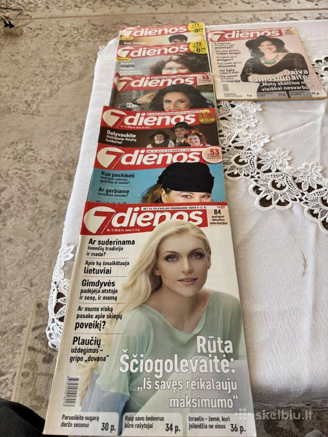 Parduodami laikraščiai ir žurnalai - nuotraukos Nr. 30