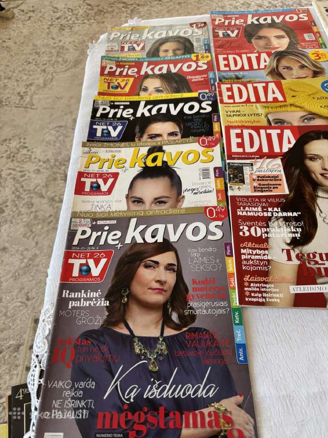 Parduodami laikraščiai ir žurnalai - nuotraukos Nr. 33