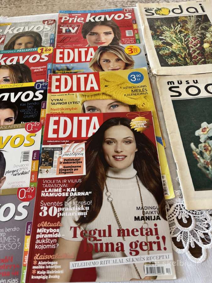 Parduodami laikraščiai ir žurnalai - nuotraukos Nr. 34