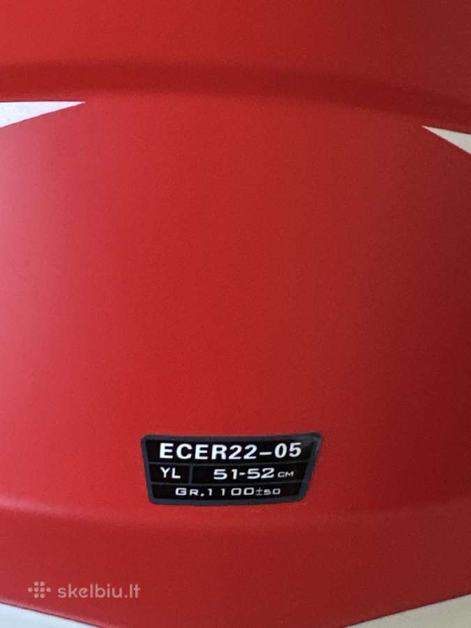Motociklo šalmas Ufo Plast dydis Yl raudonas – 56€ - nuotraukos Nr. 5