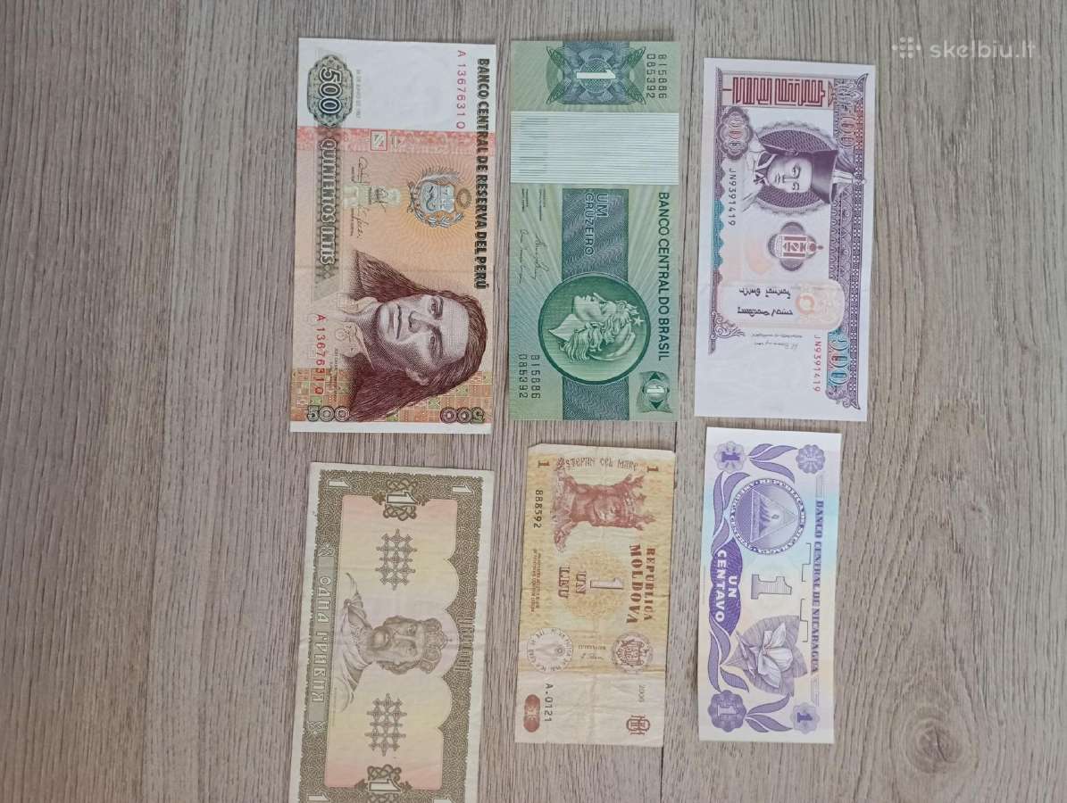 Parduodu banknotai